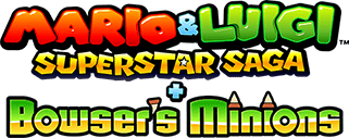 Логотип Mario & Luigi: Superstar Saga + Bowser's Minions