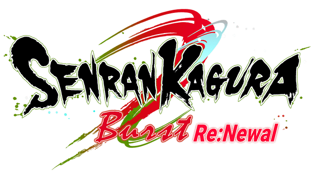 Логотип SENRAN KAGURA Burst Re:Newal