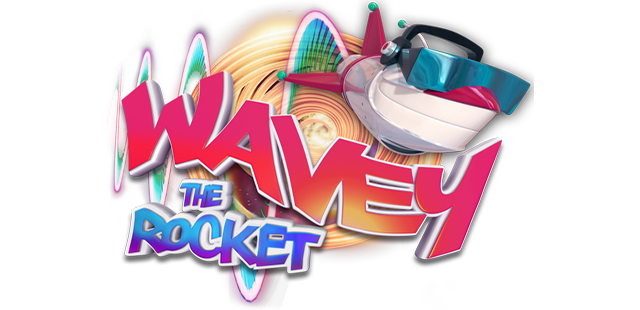 Логотип Wavey The Rocket