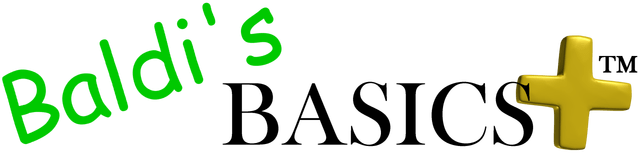 Логотип Baldi's Basics Plus