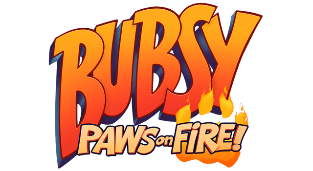 Логотип Bubsy: Paws on Fire!