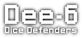 Логотип Dee-6: Dice Defenders