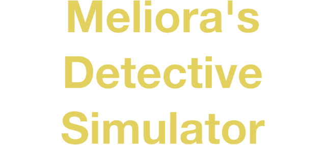 Логотип Meliora’s Detective Simulator