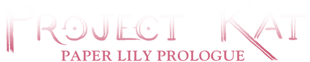 Логотип Project Kat - Paper Lily Prologue