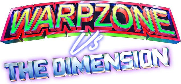 Логотип WarpZone vs THE DIMENSION