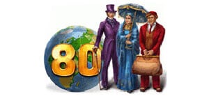 Логотип За 80 дней вокруг света