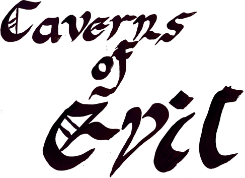 Логотип Caverns of Evil