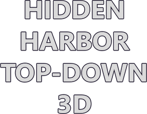 Логотип Hidden Harbor Top-Down 3D