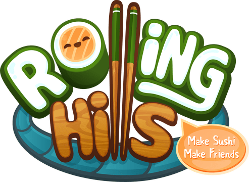 Логотип Rolling Hills: Make Sushi, Make Friends