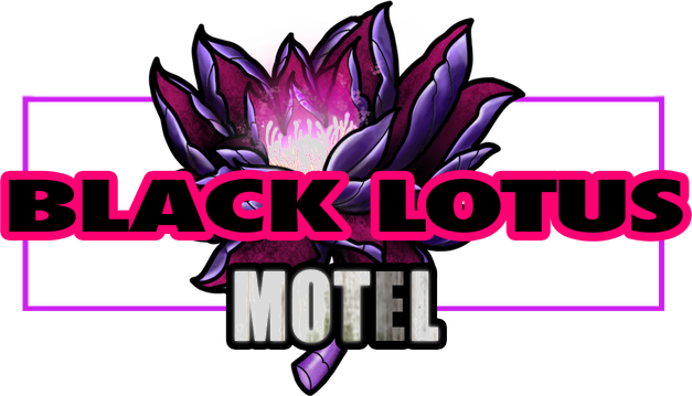 Логотип Black Lotus Motel