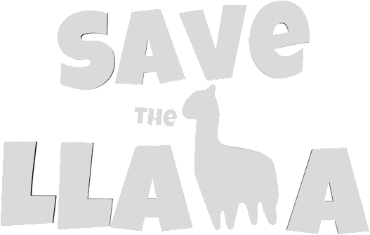 Логотип Save the Llama