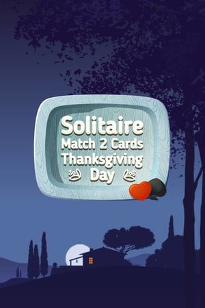 Solitaire Match 2 Cards. Thanksgiving Day