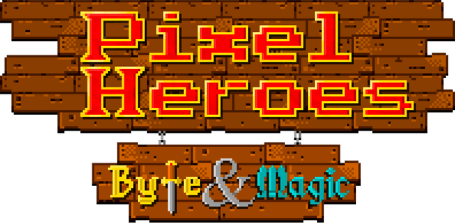 Логотип Pixel Heroes: Byte and Magic