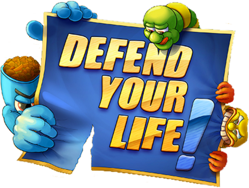 Логотип Defend Your Life: TD