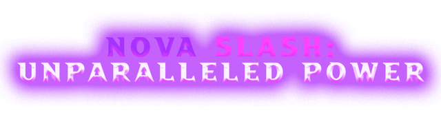 Логотип Nova Slash: Unparalleled Power