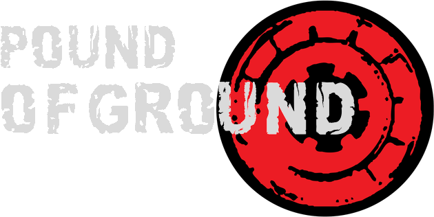 Логотип Pound of Ground: Убитые дважды
