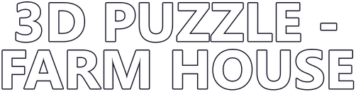Логотип 3D PUZZLE - Farm House