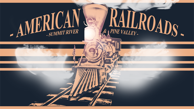Логотип American Railroads - Summit River and Pine Valley