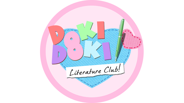 Логотип Doki Doki Literature Club!