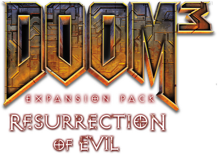 Логотип DOOM 3 Resurrection of Evil