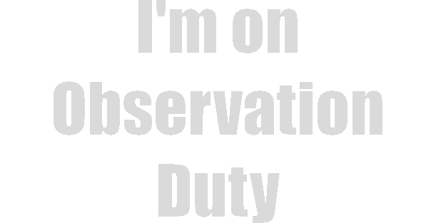 Логотип I'm on Observation Duty