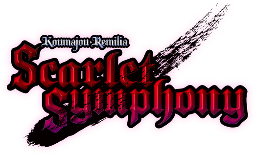 Логотип Koumajou Remilia: Scarlet Symphony