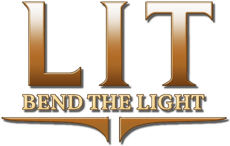 Логотип LIT: Bend the Light