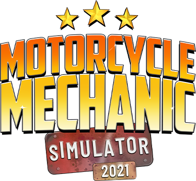 Логотип Motorcycle Mechanic Simulator 2021