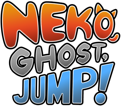 Логотип Neko Ghost, Jump!