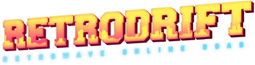 Логотип RetroDrift: Retrowave Online Road