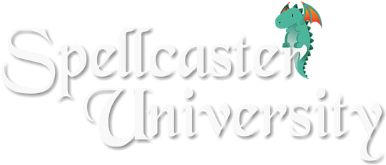 Логотип Spellcaster University