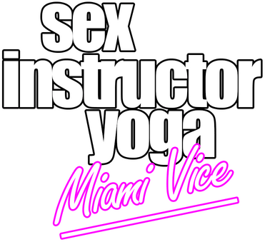 Логотип SEX Instructor Yoga Miami Vice