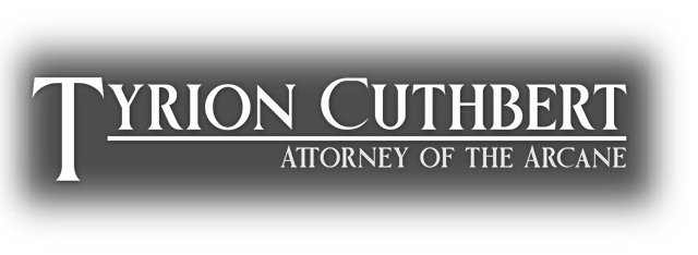 Логотип Tyrion Cuthbert: Attorney of the Arcane